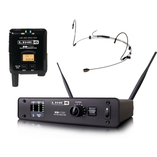 Line6 XD-V55HS Trådløs Headset Mikrofon System (Black)
