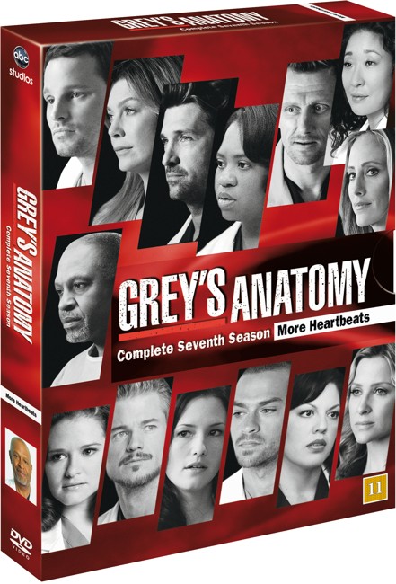 Greys Hvide Verden/Greys Anatomy - sæson 7 - DVD
