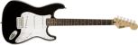 Squier By Fender - Bullet Stratocaster - Elektrisk Guitar (Black) thumbnail-1