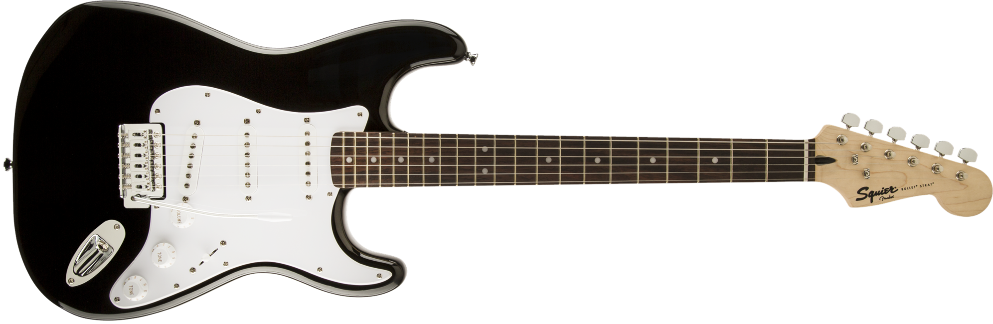 Squier By Fender - Bullet Stratocaster - Elektrisk Guitar (Black)