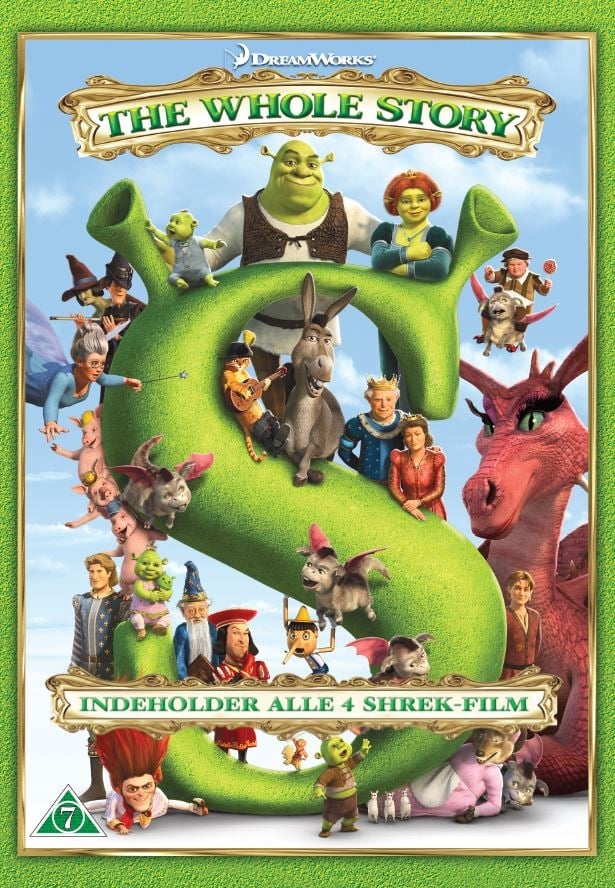 Buy Shrek 1 4 Box 4 Disc Dvd Complete Edition Dvd