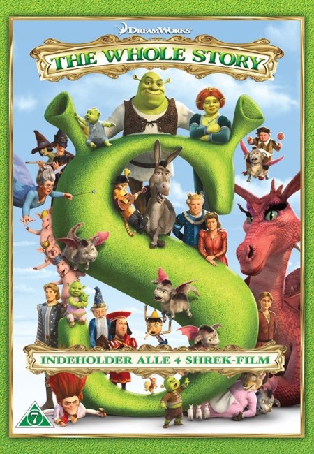 Shrek 1-4 Box (4 disc) - DVD