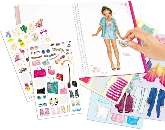 Kaufe Top Model - Dress Me Up Sticker Book - Tropical (0410031)