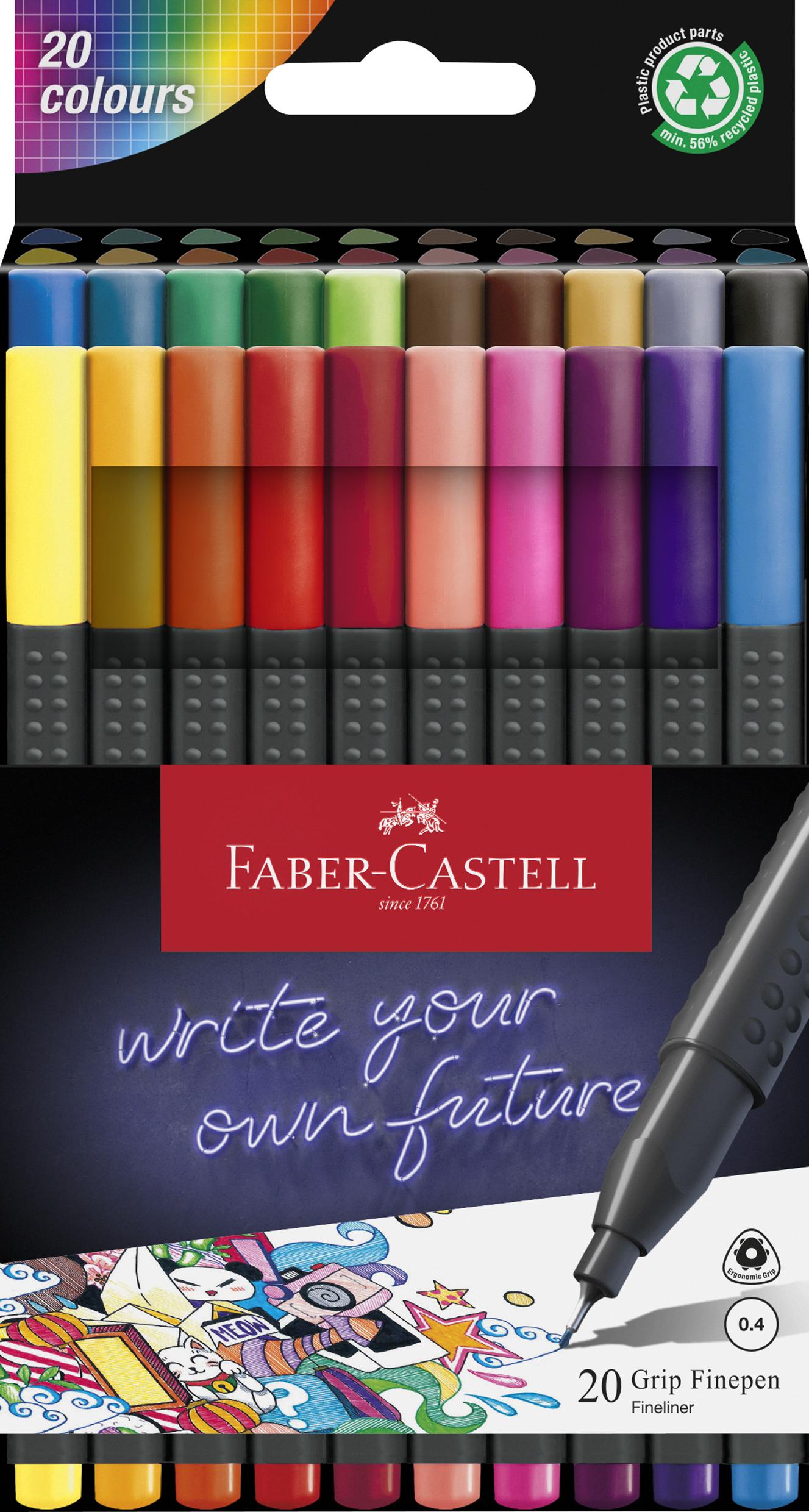 Faber-Castell - Grip Finepens, 20 kpl thumbnail-3