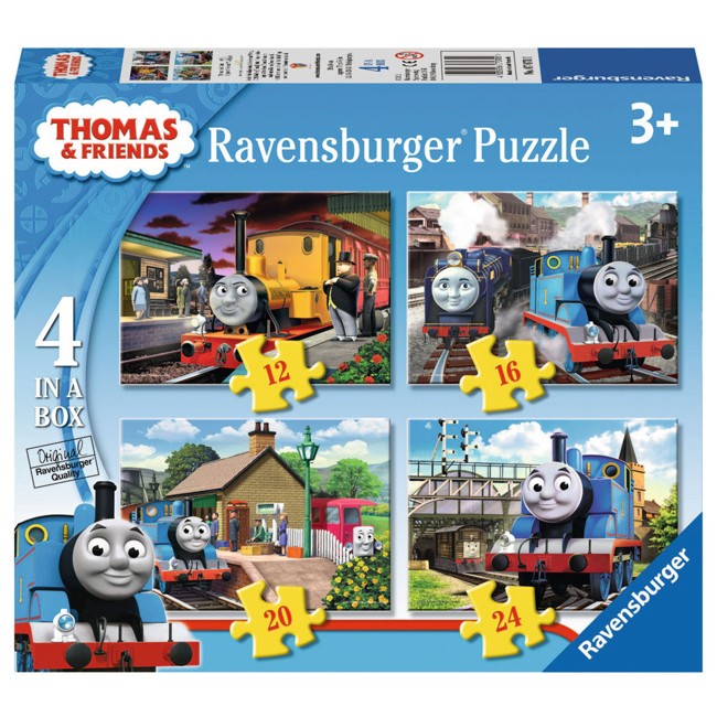 Ravensburger Jigsaw Puzzles 4 in Box Thomas and Friends