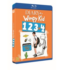 Diary of a Wimpy Kid 1-4 Box (Blu-Ray)