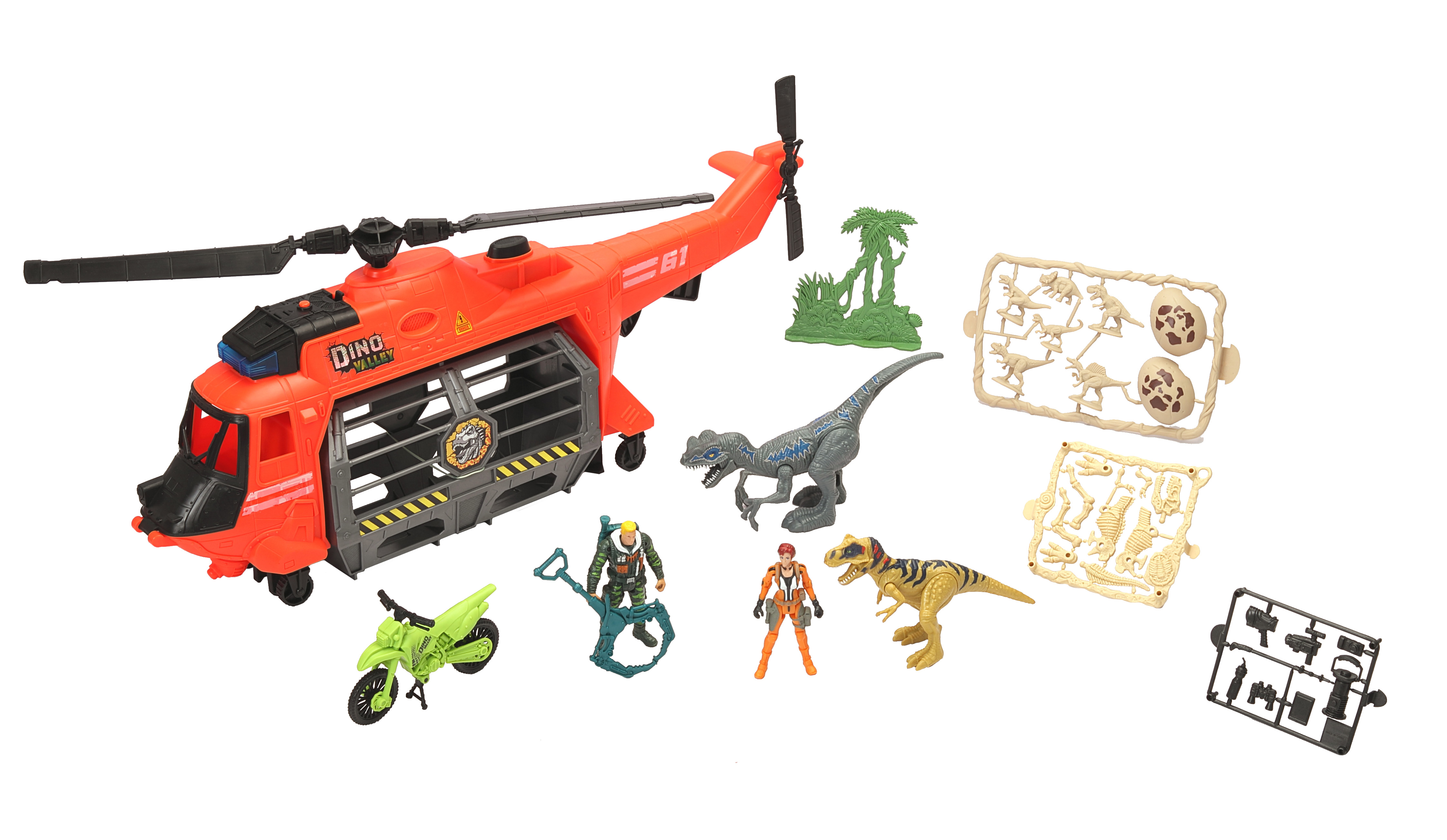 Dino Valley - BIG Jaw-Copter Playset (542057)