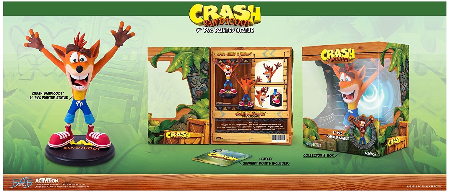 Crash Bandicoot (N Sane Trilogy) 23cm PVC Statue