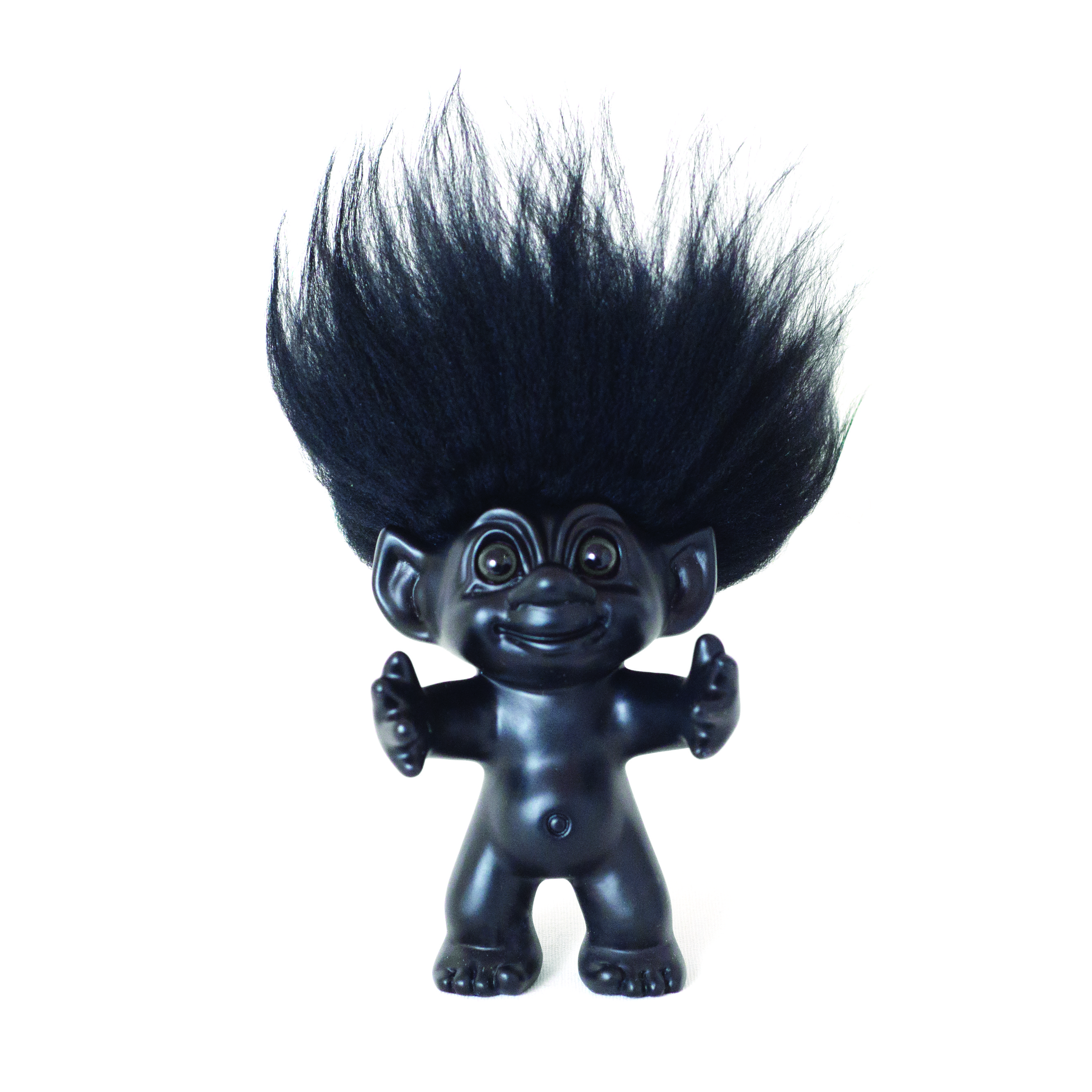 black troll toy