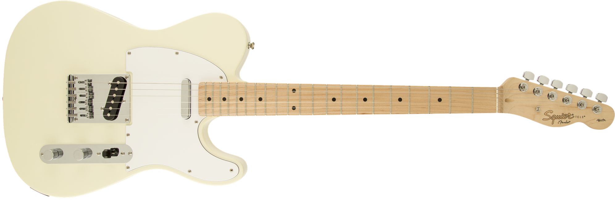 Squier By Fender - Affinity Telecaster - Elektrisk Guitar (Arctic White)