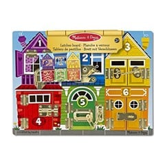 Melissa & Doug - Latches Wooden Activity Board (13785)