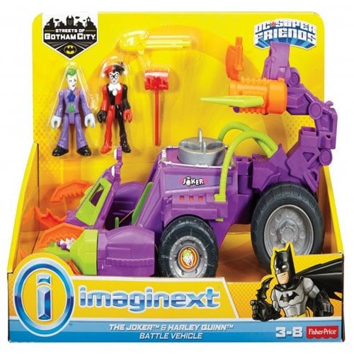 imaginext joker harley quinn