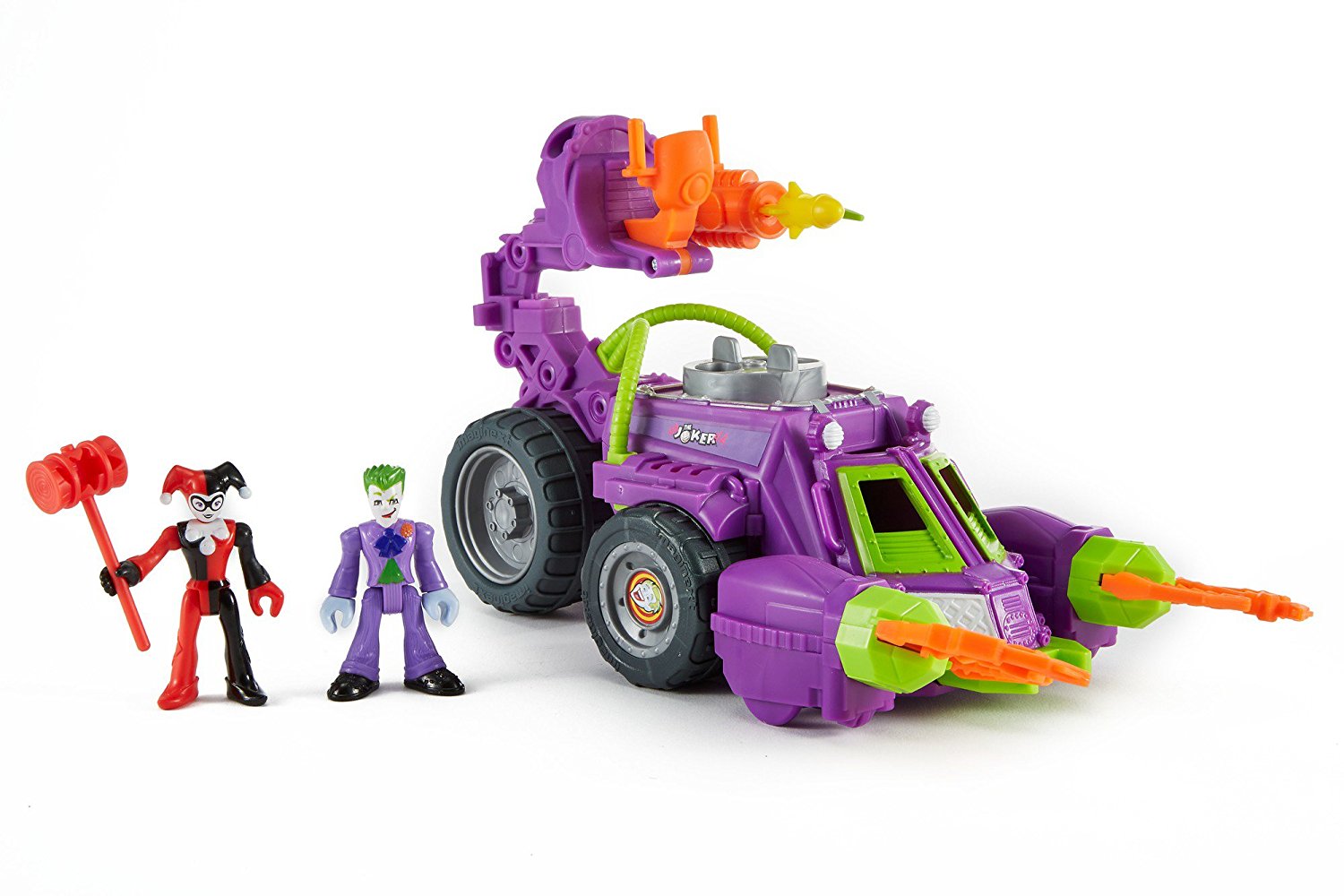 joker imaginext car