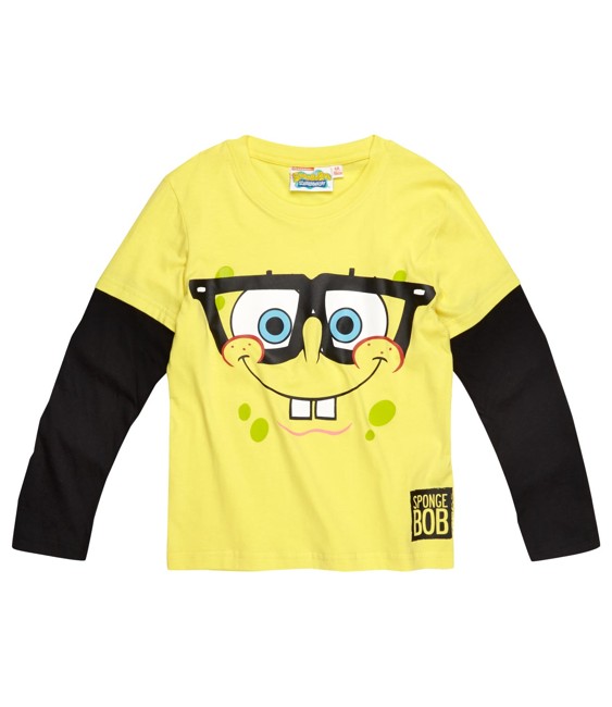 Sponge Bob Long Sleeve T-Shirt yellow