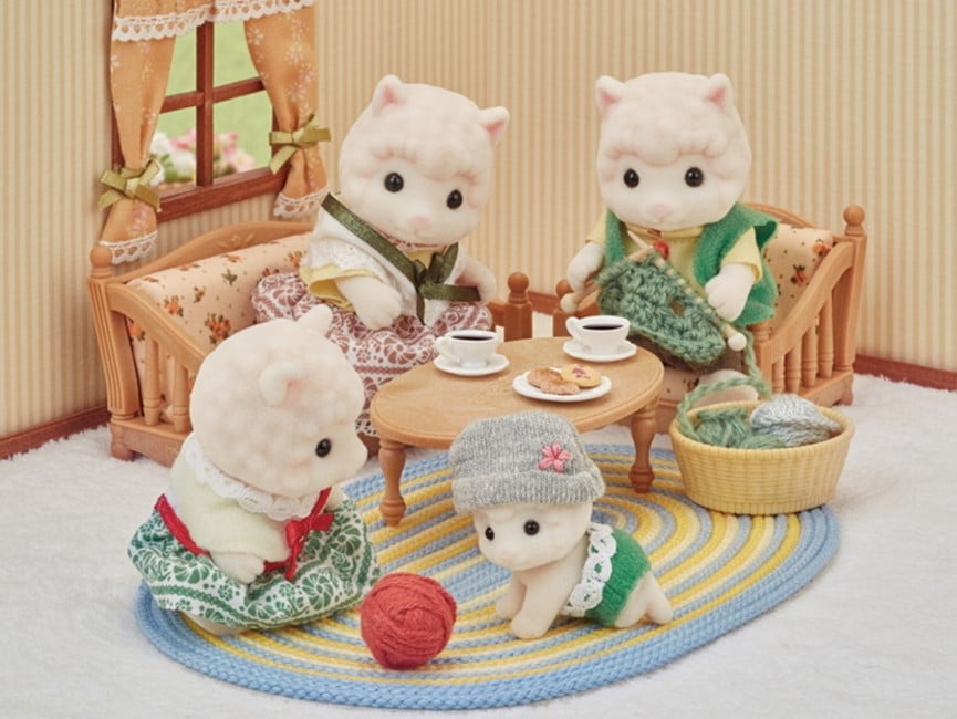 Sylvanian Families - Woolly Alpaca Family (5358)