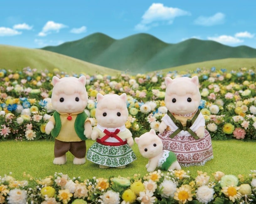 Sylvanian Families - Woolly Alpaca Family (5358)