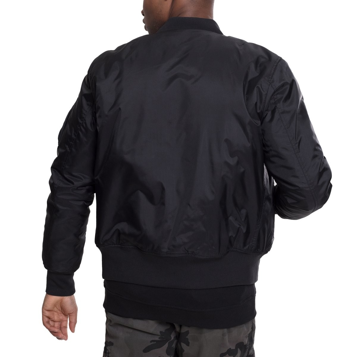 Buy Urban Classics - SHINY BOMBER Jacket black - 5XL