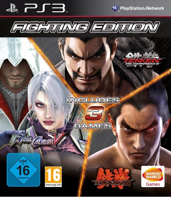 Fighting Edition:  Tekken 6 + Tekken Tag Tournament 2 + Soul Calibur V (5)