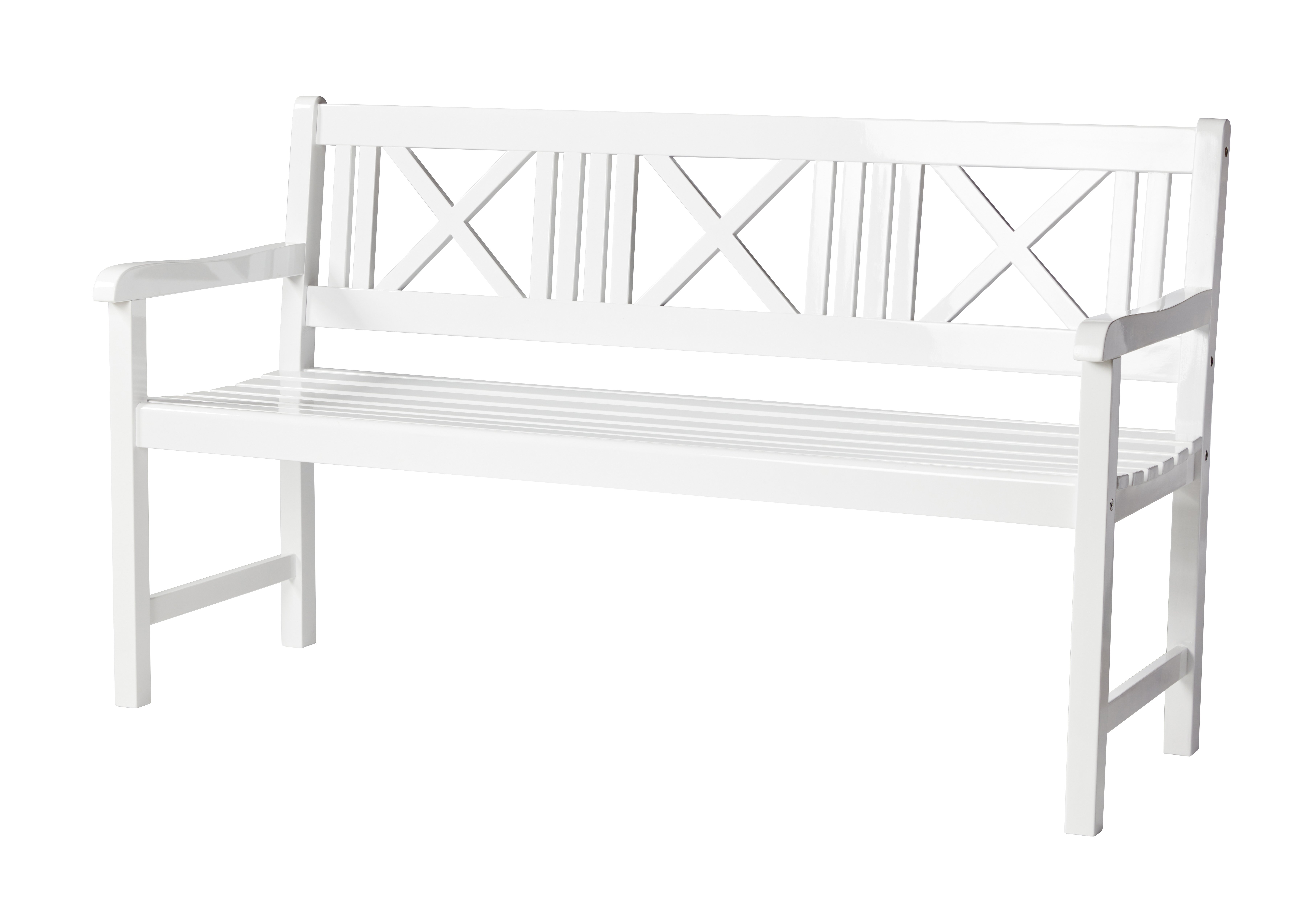 Cinas - Rosenborg Bench 150 cm - White (4501010)
