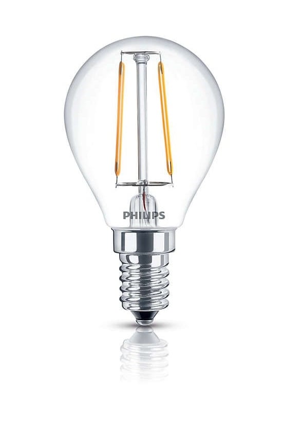 så stemning Håndbog Køb Philips LED Pære Prisme 2,5 W (25 W) E14 Varm Hvid Kan Ikke Dæmpes