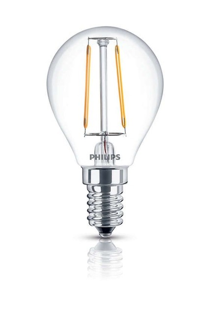 Philips LED Pære Prisme 2,5 W (25 W) E14 Varm Hvid Kan Ikke Dæmpes