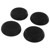 Assecure TPU protective analogue thumb grip stick caps for Sony PS4 controllers [Playstation 4] - 4 pack - black thumbnail-2