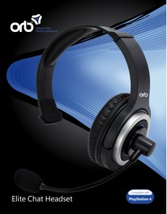 Playstation 4 - Elite Chat Headset (ORB)