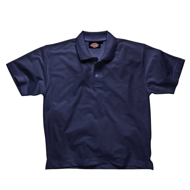 Dickies Mens Workwear Polo Shirt Navy Blue SH21220N
