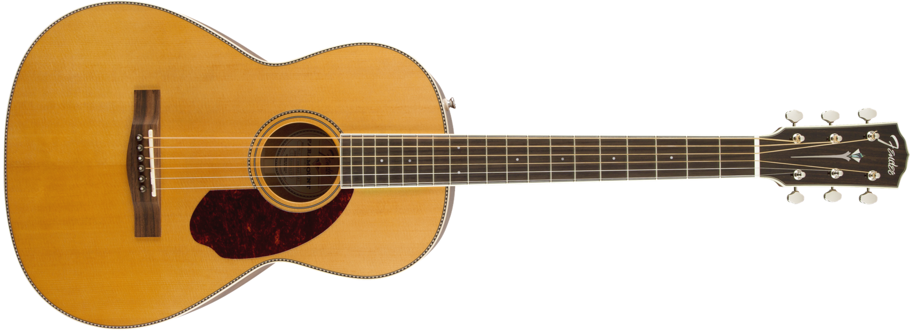 Fender Paramount PM-2 Standard Parlour Akustisk Guitar (Natural)
