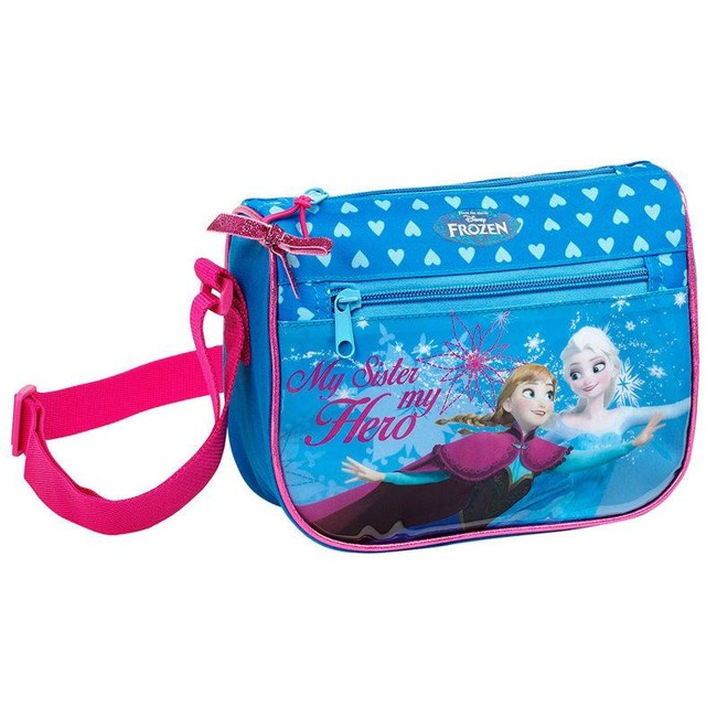 Disney Frozen Mini shoulder bag Follow your Heart - 22cm - blue