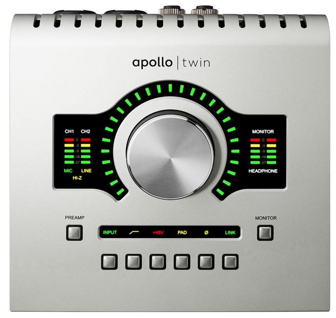 Universal Audio - Apollo Twin USB Duo - USB Audio Lydkort (Til Windows)