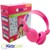 Kidzsafe Kids Over-Ear Headphones Kidzsafe Childrens Girls Earphones Pink for iPad/Tablet thumbnail-1