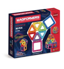 Magformers – Rainbow-Set, 30 Teile