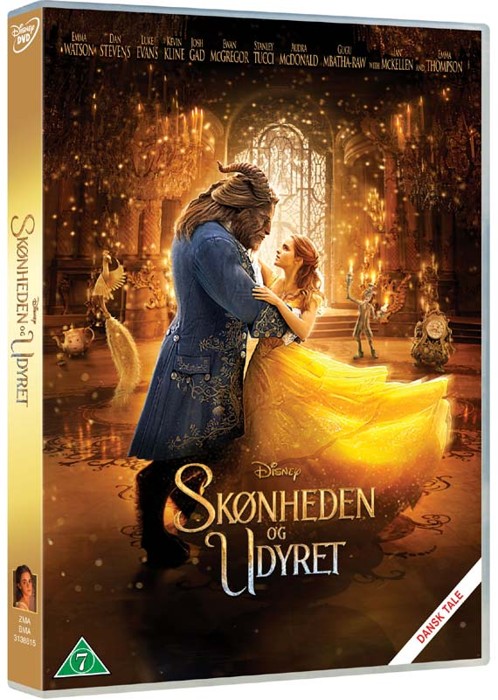 Disneys - Beauty and the Beast/Skønheden og Udyret (Emma Watson) - DVD