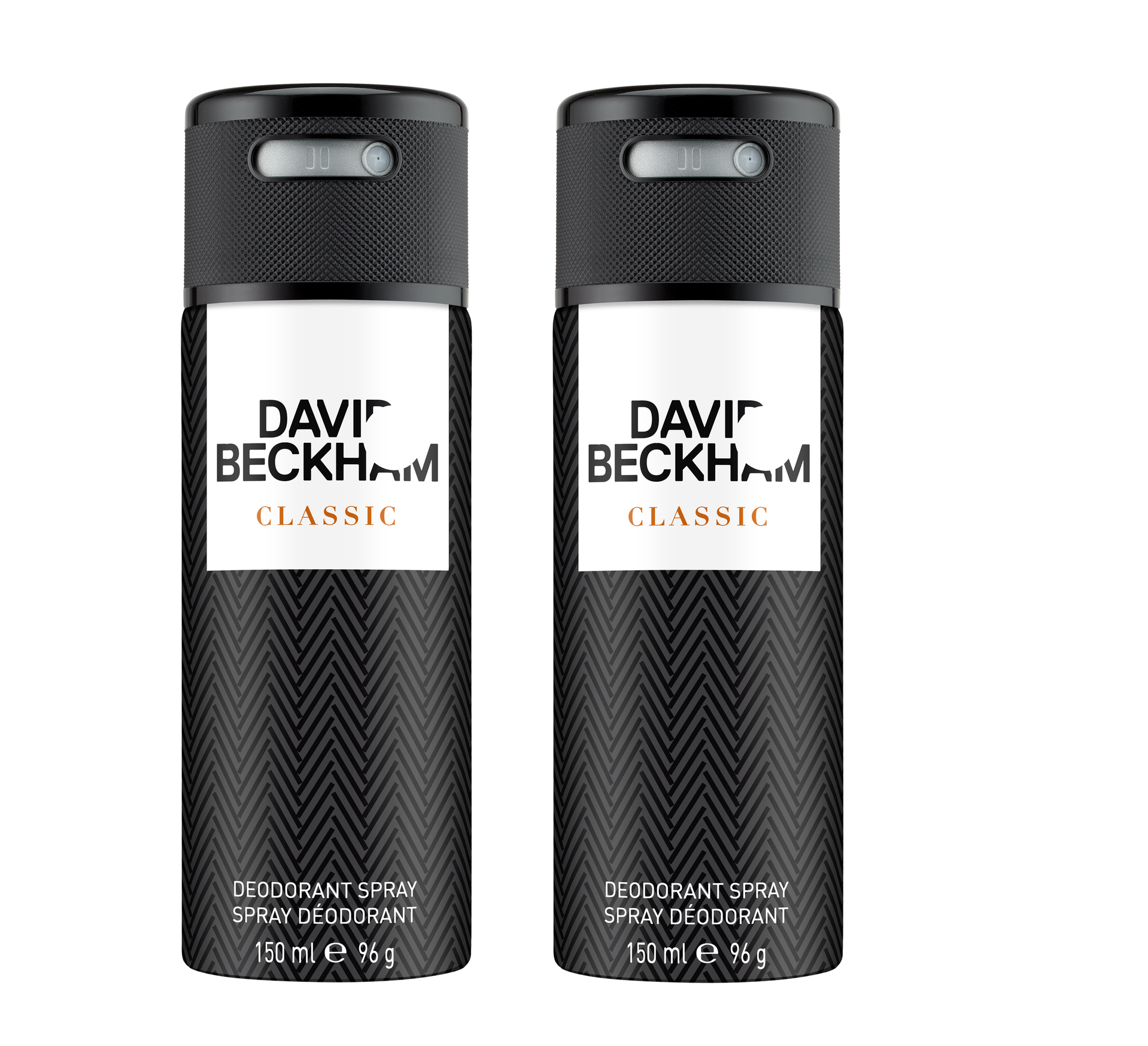 David Beckham - 2x Classic Deodorant Spray 150 ml - Skjønnhet
