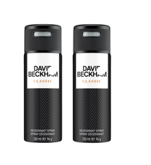David Beckham - 2x Classic Deodorant Spray 150 ml