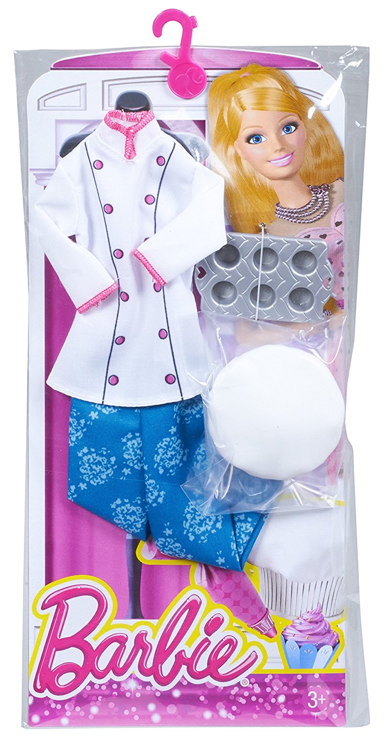 barbie chef outfit