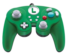 Switch Smash Pad Pro Luigi wired Controller