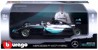 Bburago B18-18001 "F1 2016 Mercedes AMG Team Car Lewis Hamilton" Diecast Model Kit, 1:18 Scale thumbnail-2