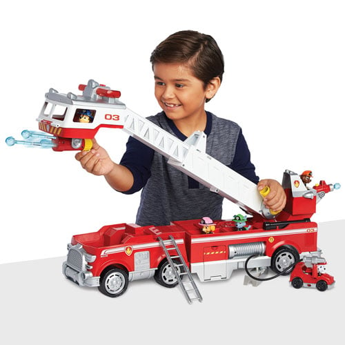 paw patrol ultimate rescue brannbil