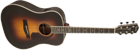 Fender Paramount PM-1 Deluxe Dreadnought Akustisk Guitar (Vintage Sunburst) thumbnail-1