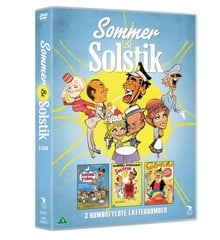 Sommer Og Solstik - 3 DVD - Indeholder 3 Dirch Passer film - Sommer i Tyrol - Solstik samt Solstik på badehotellet