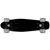 Sort retro skateboard med LED hjul thumbnail-3