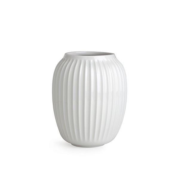 Hammershøi Vase Weiß 20 cm Kähler