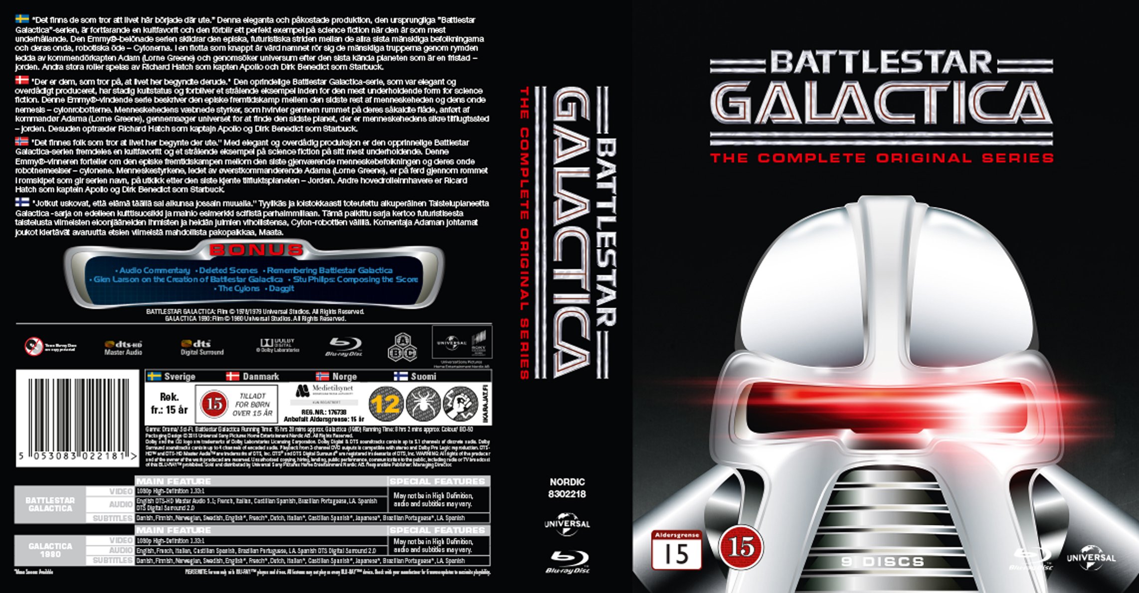 Buy Battlestar Galactica - The Complete Original Series (9 Disc)(Blu-Ray)