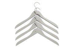 zzHAY - Soft Coat Hanger Slim Set of 4 - Grey (500079)