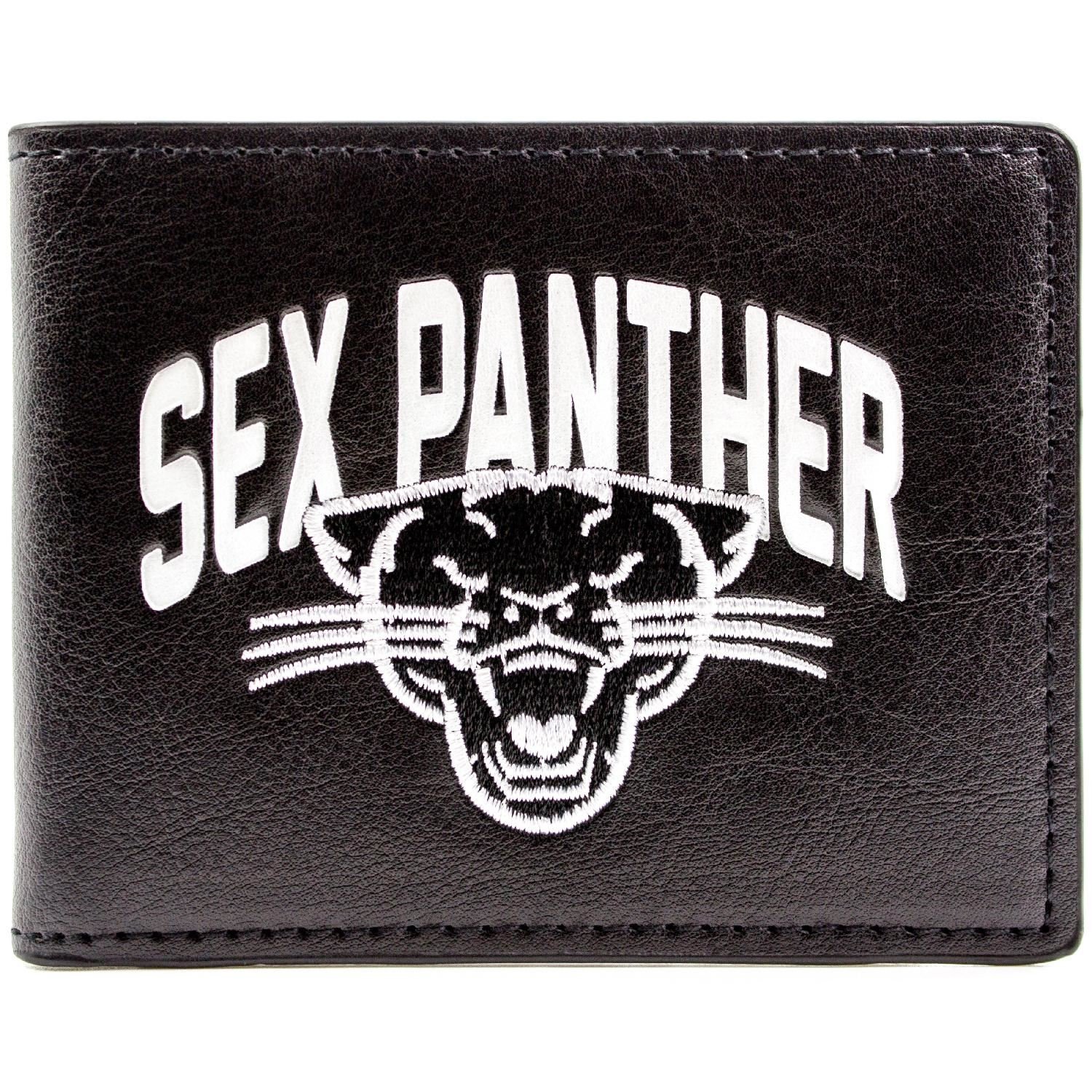 Køb Anchorman Sex Panther Works Every Time Black ID Card Bi-Fold Wallet