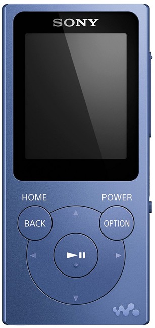 Sony NW-E394 Walkman MP3 Player with FM Radio, 8 GB Blue