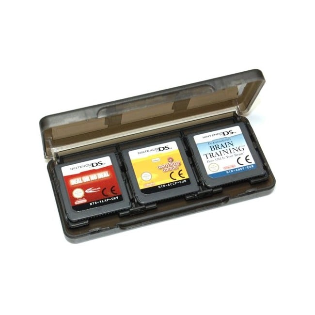 Køb ZedLabz game case for Nintendo 3DS 6 in 1 card holder storage box - black