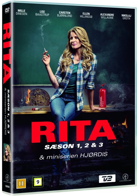 Rita - Sæson 1-3 + Hjørdis Mini-Serie - DVD
